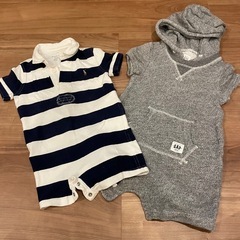 【S】RalphLauren,babyGAPロンパースセット