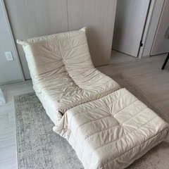 【オットマン付属】リーンロゼ　トーゴ　ソファ　リプロダクトの画像