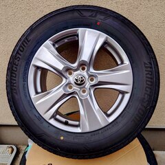 【新車取り外し純正タイヤ】トヨタRAV4　アルミホイール４本セット