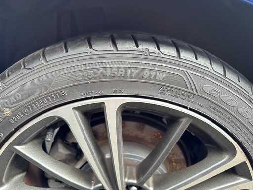【タイヤのみ】Goodyear EAGLE LS EXE 215/45/R17 91W