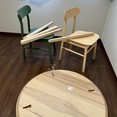 IKEA IKEA リーサボー ダイニングテーブル 円卓