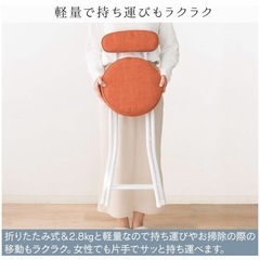 【新品】椅子（折りたたみ式）の画像