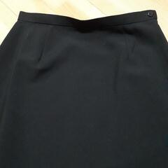 スーツスカート　毛100％生地　ウエスト61㎝の画像