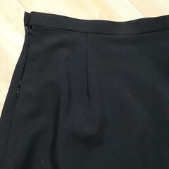 スーツスカート　毛100％生地　ウエスト61㎝の画像