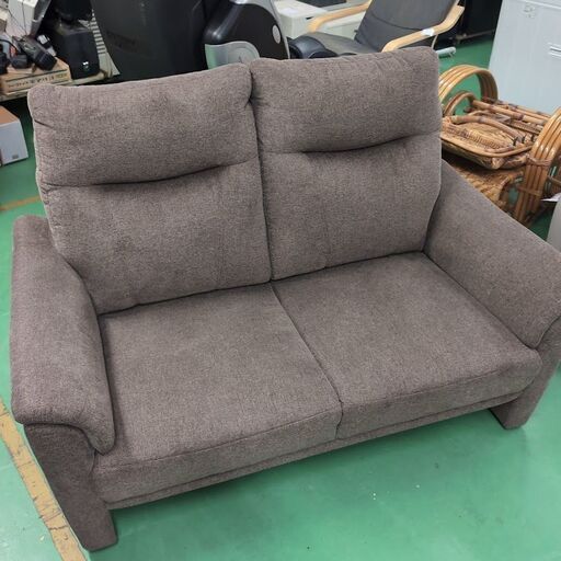 伊勢崎店【現状品】gi10-23 二人掛けソファ