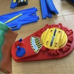 【1月末まで】プラレール　動力車　レール　情景部品セットの画像