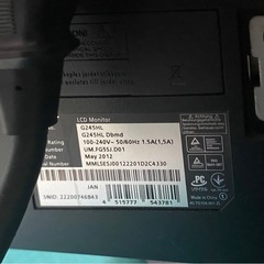 acer PCモニター　の画像