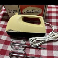 ハンドミキサー レトロ sunbeam