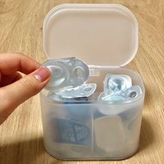 【廃盤品】ポリプロピレン綿棒ケース・蓋付の画像