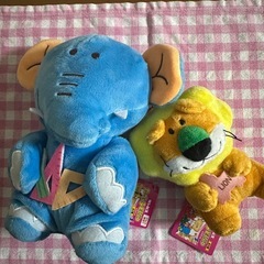 たべっ子どうぶつ　ライオン&ゾウ