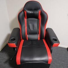 回転式リクライニングチェア　オットマン　中古