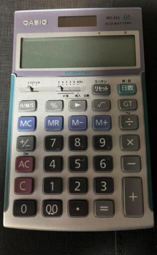 CASIO　高級電卓　ND-26S