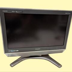 取引中【値下げ】26型テレビ SHARP AQUOS 世界の亀山モデル