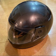 フルフェイスヘルメット　バイクの画像