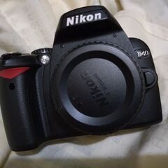 良品　nikon d40　➕バッテリー　➕充電器