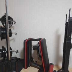 【写ってるやつ大体全部】ベンチプレスセット