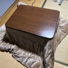 ニトリこたつ•布団セットの画像