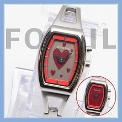 FOSSIL BIG TIC ハート柄 ES-9566 フォッシル A55