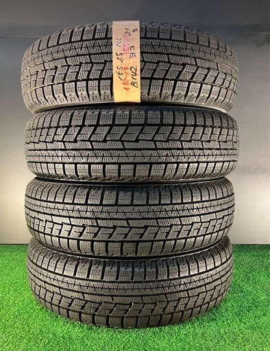 引取限定【イボ付き】2021年 155/65R14 ヨコハマ アイスガード6 iG60★4本セット