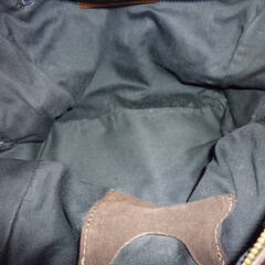 POPCORNハラコボストンショルダー（イタリア製）未使用品の画像