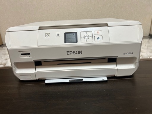 EPSON EP 708A インク　黒2本　シアン1本付き