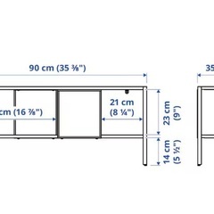 美品　組み立て済み　IKEA イケア テレビ台 BAGGEBO バッゲボー　テレビ　棚　収納　ガーデニング　観葉植物　白　ホワイト　軽量　軽い　おもちゃ　キッズ　子供　リビング　物置　シンプル　フラワースタンド 花台 プランタースタンド 2段 ガーデニング 多肉植物スタンド  園芸ラック  多肉 鉢植えスタンド 花瓶置き台 室内 簡単組立 おしゃれ プランターラック　の画像