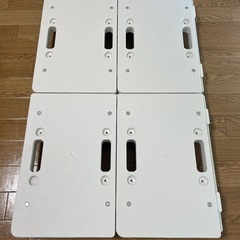 無印良品　縦にも横にも連結できるポリプロピレン平台車