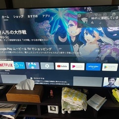 複数人商談中、今だけ！早い者勝ち😵大幅値引き！！【激安】4KチューナーレスAndroidTV　の画像