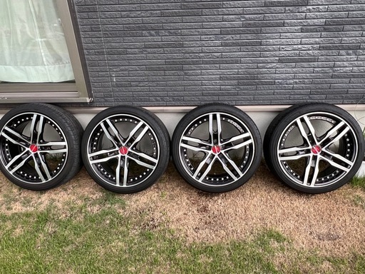 お引き渡し完了しました　KYOHO シャレン  18インチ　PCD114.3　 5穴