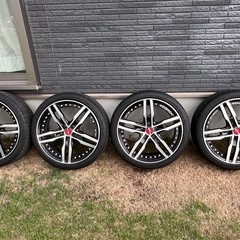 お引き渡し完了しました　KYOHO シャレン  18インチ　PCD114.3　 5穴