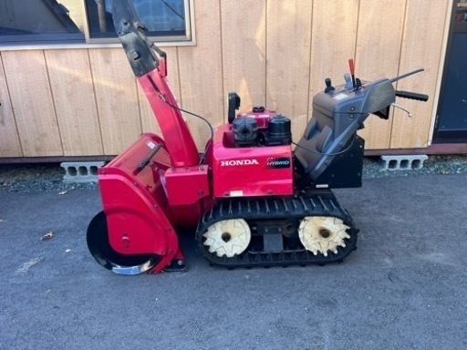 ホンダ ハイブリッド除雪機 HSM980i 実働！