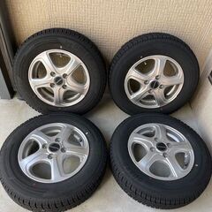■YOKOHAMAアイスガードスタッドレスタイヤ4本＋アルミホイ...