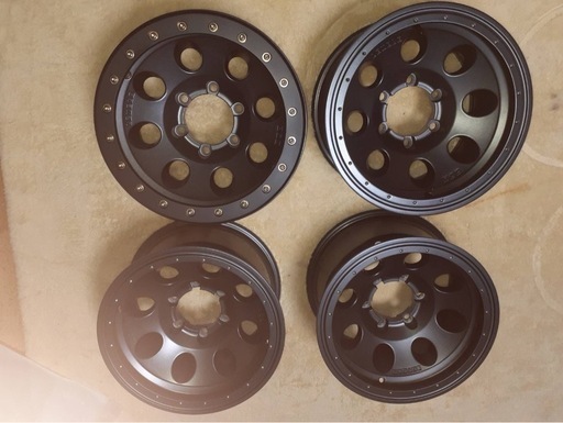 アルミホイール　新品未使用　6穴　15インチ