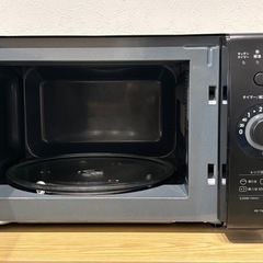早い者勝ち 美品　2023年製 SHARP 電子レンジ RE-TM18 ブラック の画像