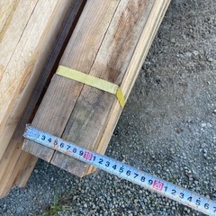 材木2.5cmX5cmX300cm10本セットの画像