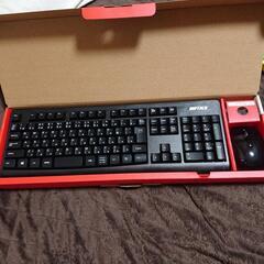 【商談中】【近くなら配達可】バッファロー  ワイヤレスキーボード...