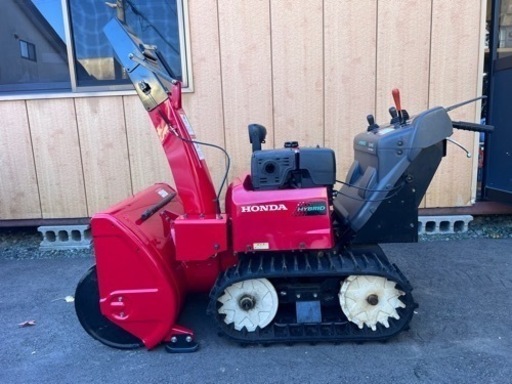 ホンダ ハイブリッド除雪機HS1180i 実働！