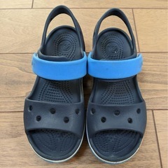クロックス　サンダル　19cmの画像