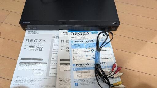 値下げ★REGZA DVDレコーダーZ410　ブルーレイレコーダー