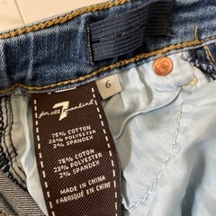 7 for all mankind キッズデニム　６歳の画像