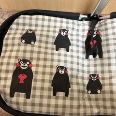 くまモン　折り畳み式　保冷バック　エコバッグの画像