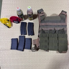 商談中　値引きザバゲー用品引退セット