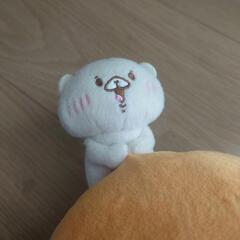 ともだちはくま ハンバーガーぬいぐるポーチの画像