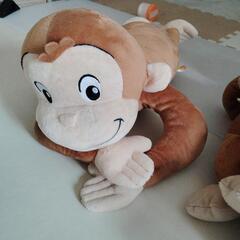 おさるのジョージ　ぬいぐるみの画像