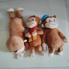 おさるのジョージ　ぬいぐるみの画像