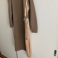 ワンピース裏起毛の画像