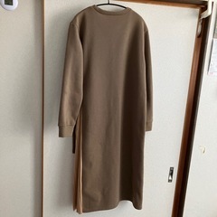 ワンピース裏起毛の画像