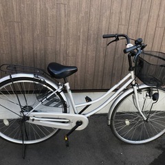【札幌市内に引き取り限定】シティサイクル 27インチ ホワイト シティサイクル | イオン北海道 eショップ