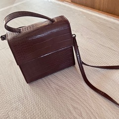 GRL 2way クロコダイル柄ショルダーバッグの画像