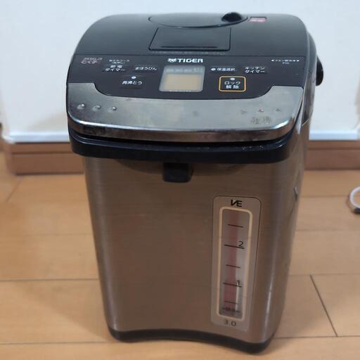 タイガー蒸気レスVE電気まほうびん